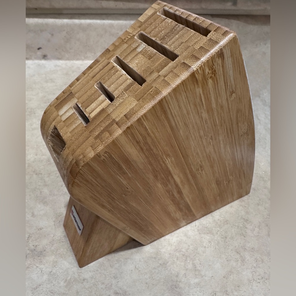 WÜSTHOF 6-Slot Wooden Knife Holder